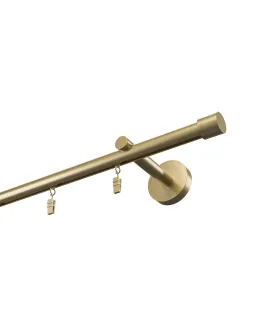 Profilová hliníková garnýž jednoduchá Elegant Antik Pullo