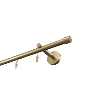 Profilová hliníková garnýž jednoduchá Elegant Antik Pullo