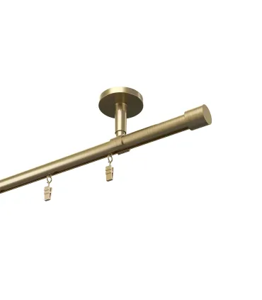 Profilová hliníková garnýž jednoduchá Elegant Antik Pullo