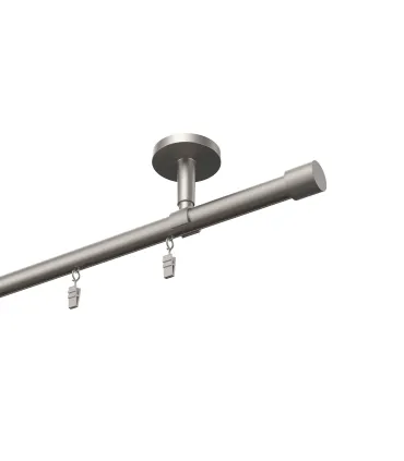 Profilová hliníková garnýž jednoduchá Elegant Satin Pullo