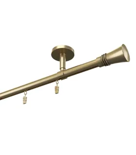 Profilová hliníková garnýž stropní jednoduchá Elegant Antik Capri