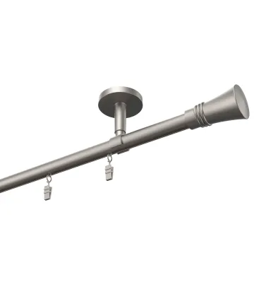 Profilová hliníková garnýž jednoduchá Elegant Satin Capri