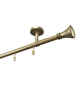 Profilová hliníková garnýž stropní jednoduchá Elegant Antik Koloseo