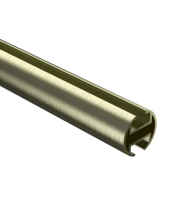 Profilová hliníková garnýž stropní jednoduchá Elegant Antik Cylinder hl