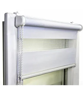 Roleta Den a Noc prémiová řada Bílá