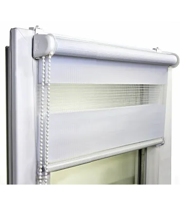 Roleta Den a Noc prémiová řada Bílá