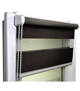 Roleta Den a Noc prémiová řada Čokoládová