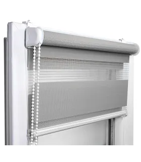 Roleta Den a Noc prémiová řada Šedá