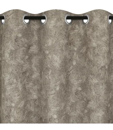 Závěs s kroužky barva Bronzyt