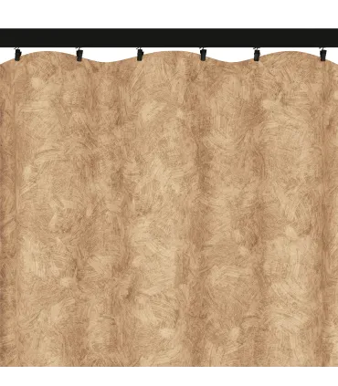 Závěs na řasící pásce barva Modern Jantar