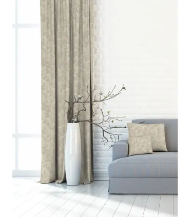 Závěs na řasící pásce barva Modern Kwarc