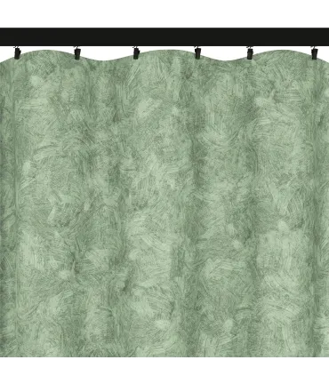 Závěs na řasící pásce barva Modern Smaragd