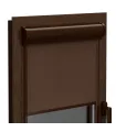 Roleta Termo (termoizolační) v hliníkové hnědé kazetě Elite řada plus Bronz