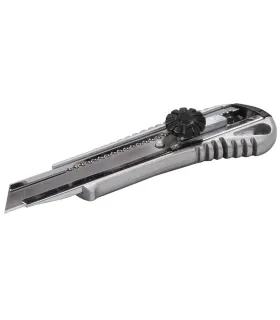 Nůž kovový MASTERTOOL s odlamovací čepelí 18 mm, šroubovací svorka 17-0198