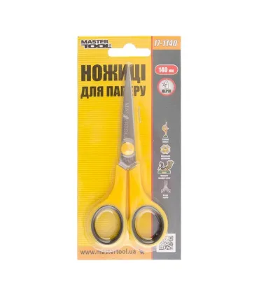 Nůžky kancelářské MASTERTOOL 140 mm 17-1140