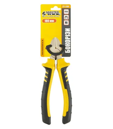 Kleště štípací MASTERTOOL boční 180 mm C55/HRC 45~50 23-1180