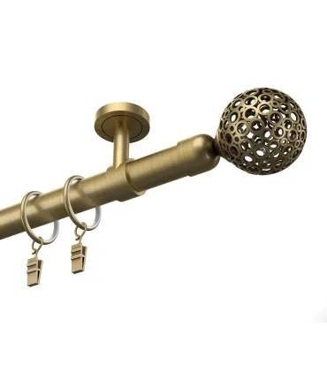 Kovová garnýž Antik  Ø 19 mm Gula Modern