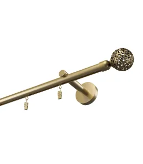 Profilová hliníková garnýž jednoduchá Elegant Antik Gula Modern