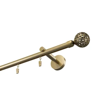 Profilová hliníková garnýž jednoduchá Elegant Antik Gula Modern