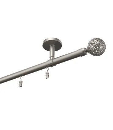 Profilová hliníková garnýž stropní jednoduchá Elegant Satin Gula Modern