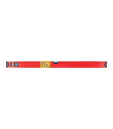 Vodováha stavební hliníková MASTERTOOL PROFI 80 cm 2 libely 0,5 mm/m 0,03° výklenek pro montáž na potrubí 37-0803