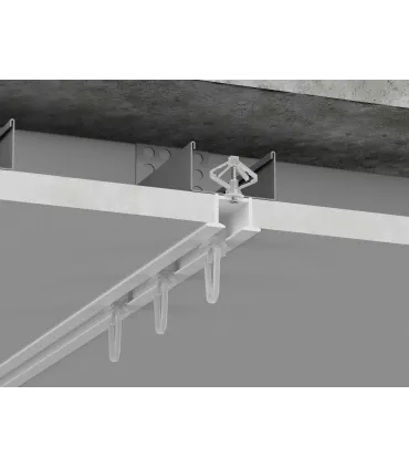 Hliníková kolejnice do sádrokartonu ZS plus komplet