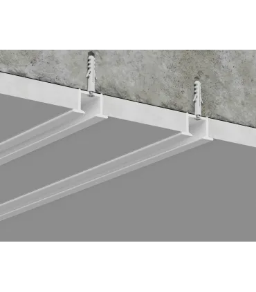 Dvojitá stropní kolejnice do sádrokartonu ZS plus komplet