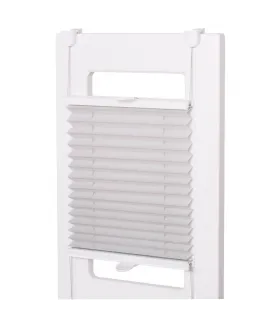 Roleta Plisé Extra série bez vrtání Světle šedá