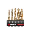 Sada vrtáků GRANITE 5 ks šestiúhelníková stopka vrtačka HSS M4-M10, závit šroubový kohoutek DIN338 11-00-000
