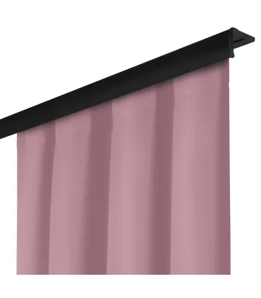 Závěs na řasící pásce barva Lahvově zelená