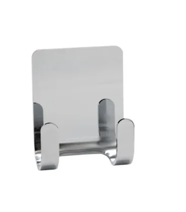 Jednoduchý samolepící věšák Inox matt, Base 220, 61601-21