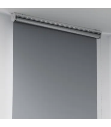 Termo BLACKOUT roleta na panoramatické okno Tmavě šedá