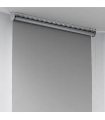 Termo BLACKOUT roleta na panoramatické okno Světle šedá