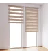 Roleta Den a Noc na panoramatické okno Káva s mlékem