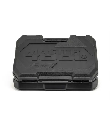 Sada nástrčných hlavic MASTERTOOL 1/4" - 1/2" CrV ráčna 72Т 72 ks 78-5072