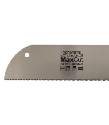 Čepovka dýhovka MASTERTOOL 12TPI MAX CUT 300 mm kalený zub, 3D ostření, leštěná čepel 14-2702