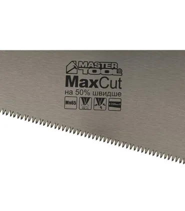 Pila na dřevo MASTERTOOL 7TPI MAX CUT 350 mm kalený zub, 3D ostření, leštěná čepel 14-2035