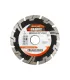 Kotouč diamantový GRANITE TURBO REINFORCED 125*2,2 mm 22-24% 12200 ot./min ot./min 9-03-125