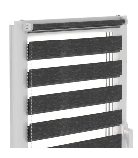 Roleta Den a Noc Delux Plus série Luxury Ebony DN32